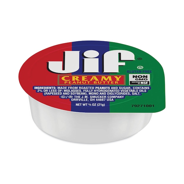 Jif Creamy Peanut Butter Cups, 200PK 5150008051 - main